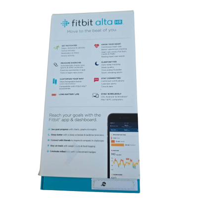 Fitbit Alta Heart Rate Fitness Wristband Brand New in Box