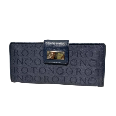 Stencil Slim Cltch navy Jacq Oroton Womens Purse / Wallet 