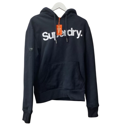 Superdry Mens  Size M Hoodie Black  