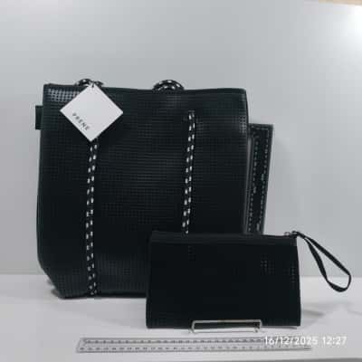 Prene Womens Handbag Black As New With Tags  