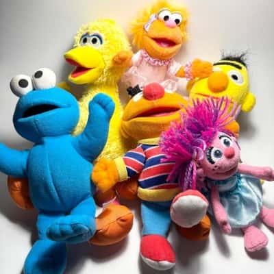 Sesame Street Plushies Set of 6