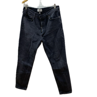AGOLDE Womens  Button Fly Jeans Size 31 Black  