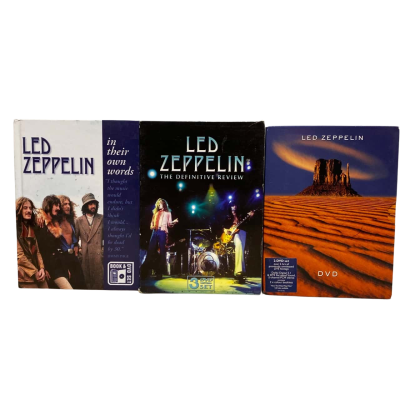 Led Zeppelin 3 Dvd Collections