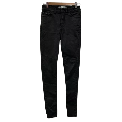 Superdry Womens  Size 27 Skinny Jeans Black