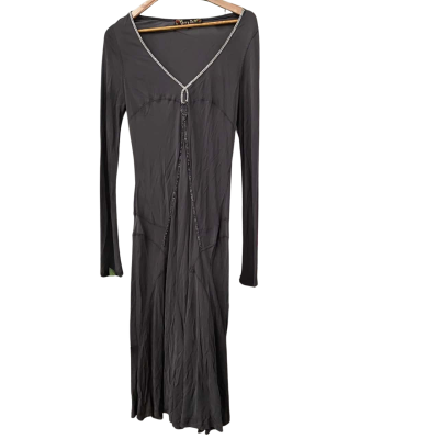 Gerry Shaw  Womens  Size 16 Cocktail Dress / Long Sleeve Dress Grey 