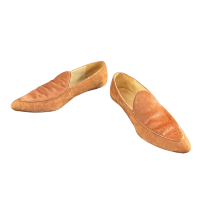 Country Road Womens Dayle Point Brown Suede Loafers - Size 39 