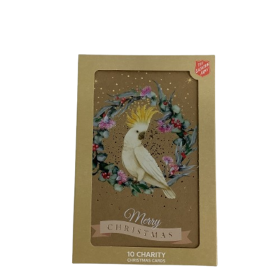 New The Salvation Army Charity Christmas Cards 10 Pack Cockatoo Print  #2023-1-PP