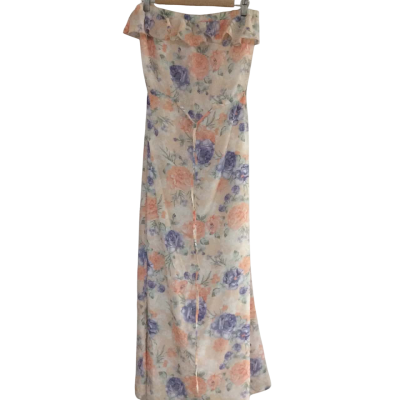 Bardōt Womens  Size 12 Off The Shoulder Dress Floral 