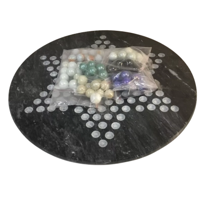 Marble Peg Solitaire Game