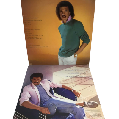 Vintage Lionel Richie Vinyl Records x 2 