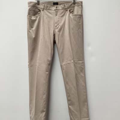 Sportscraft Mens Chinno Cream Size 36