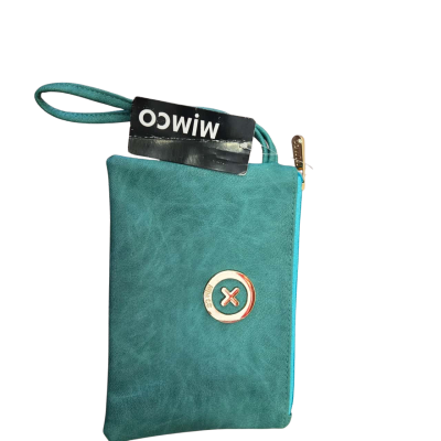 Mimco Womens Green Pouch