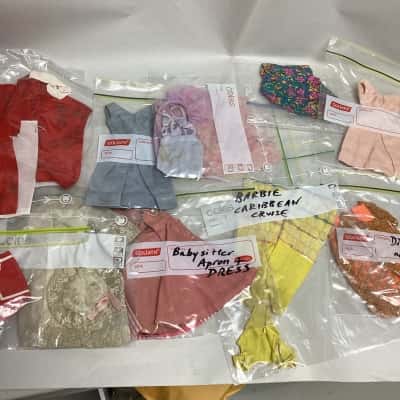 Mixed Lot Barbie Clothes 40 Outfits