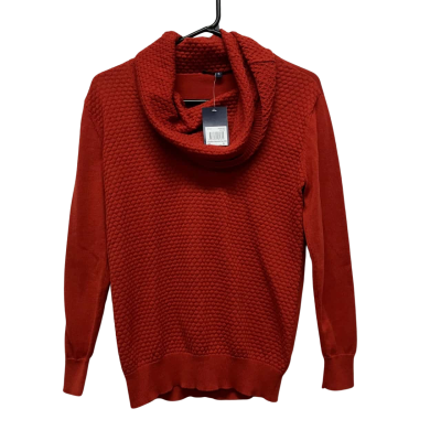 Savannah Women's  Size 8 Cowl Neck Jumper Rust 