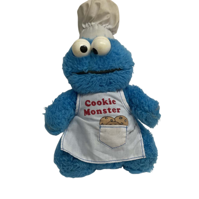 VINTAGE - COOKIE MONSTER PLUSH TOY.
