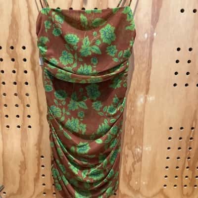 Bec & Bridge Womens Mini Dress Floral 