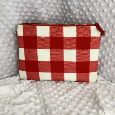  Liv & Milly Women's Tote Bag Checked / Red 