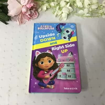 Gabby's Dollhouse Upside Down & Right Side Up Board Book
