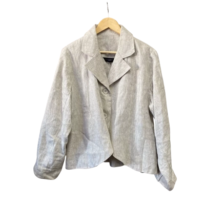 Evassunday Womens  Size M Blazer Natural 