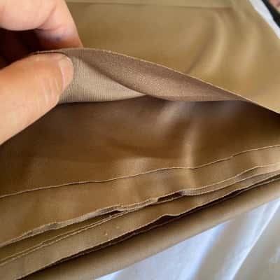 Fawn Colour Stretch Fabric 160 cm x 2.5 m                     Fab5 
