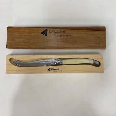 Laguiole Louis Thiers pistol grip cheese knife 230mm