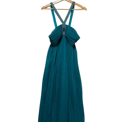 Miss Anne Women’s Teal Dress, Size 10