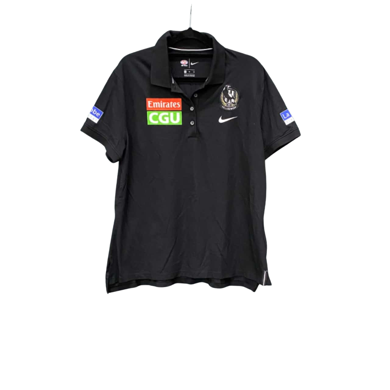 AFL Mens Size XL Polos Black