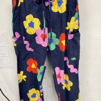 Gorman Womens  Size XL Blue / Floral scrubs