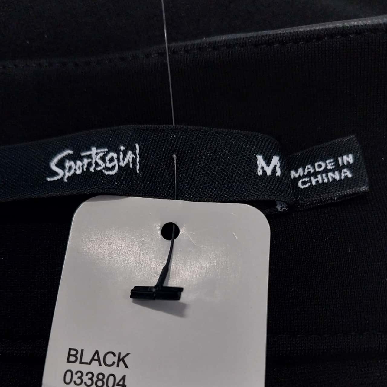 Sportsgirl ladies Slim Fit pants, Size M, Black (s)