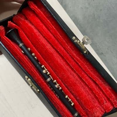 Miniture Clarinet With Case 