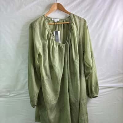 Preview Womens  Size 18 Mini Dress Green 