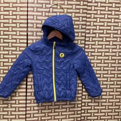 NEPA Kids Boys Size 4 Hooded Jacket Navy Blue Unisex Girls 