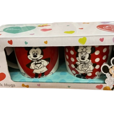 Disney Mickey and minnie mugs 
