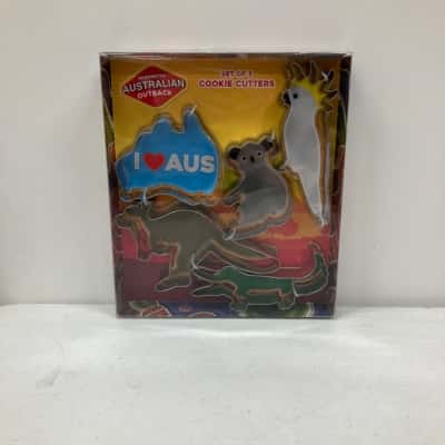 Soffritto Australian Outback Set Of 5 Cookie Cutters NEW
