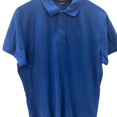 Ringer’s western  Mens  Size L Polo Shirt Blue 