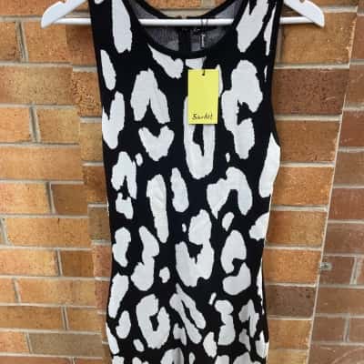 Bardōt Womens  Size 10 Leopard Dress