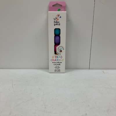 Haku Yoka 6 Beaded Wax Macaron Colour Crayons