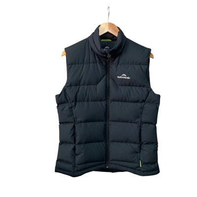 Kathmandu Womens  Size 12 Puffer Vest Black  