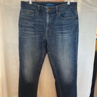 R.M. Williams Mens  Size 32 / 34 Straight Leg Jeans Blue 