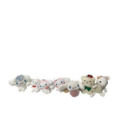 Various Mini Hanging Toys 7pcs 