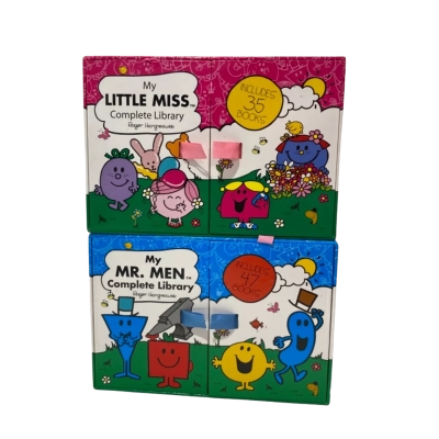 My MR. MEN Complete Library (47 Books) and My LITTLE MISS Complete Library (34 Books)