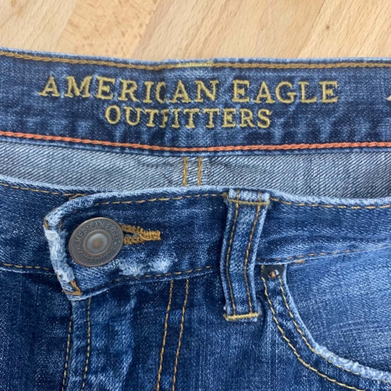 American Eagle Mens Size 30 Blue Denim 