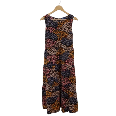 Princess Highway Womens  Size 10 Maxi Sleeveless Floral Dress  Multicoloured 