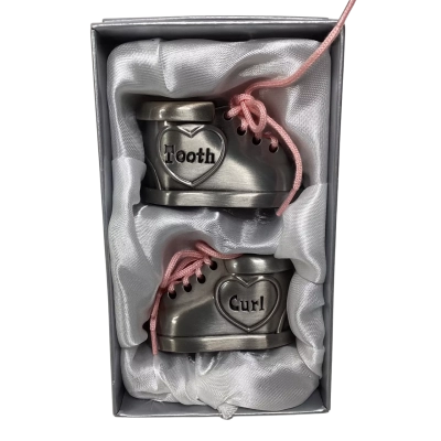  Baby’s first Tooth & Curl keepsake shoes