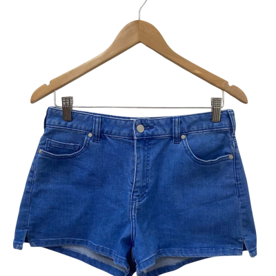 Seed Heritage Womens  Size 10 Denim Shorts Blue 