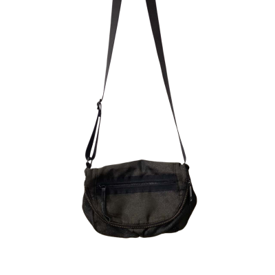 Lululemon All Night Festival Crossbody Bag - Black/ Metalic Silver 