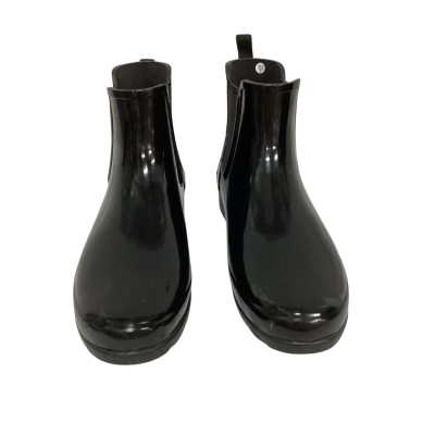 Hunter Short Gum Boots  Size 7  Black  