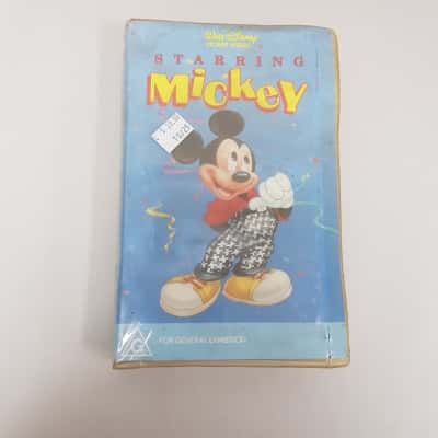 Disney Home Video Starring Mickey VHS
