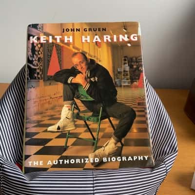 Keith Haring 1991- 1st Edition- The Authorized Autobiography by John Gruen