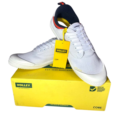 Volley Gyprock Heritage Low White Sneakers Size 14
